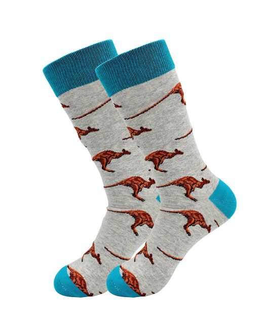 Sick Socks – Kangaroo – Exotic Animals Casual Dress Socks